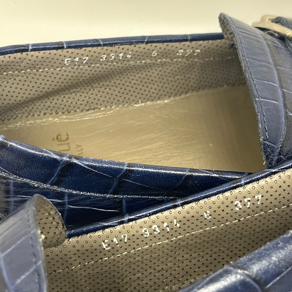 Aldo Brue Men's Navy Loafers size 40 - Picture 10 of 16